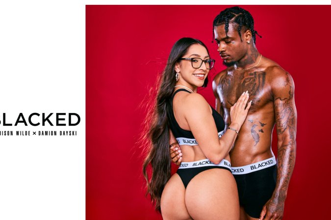 Madison Wilde secret crush, hot campus girl riding for his pleasure — Madison Wilde & Damion Dayski #1