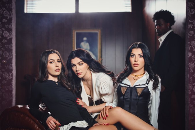 Valentina Nappi riding Gal Ritchie while Chanel Camryn receives facial — Valentina Nappi, Gal Ritchie, Chanel Camryn & Damion Dayski #10