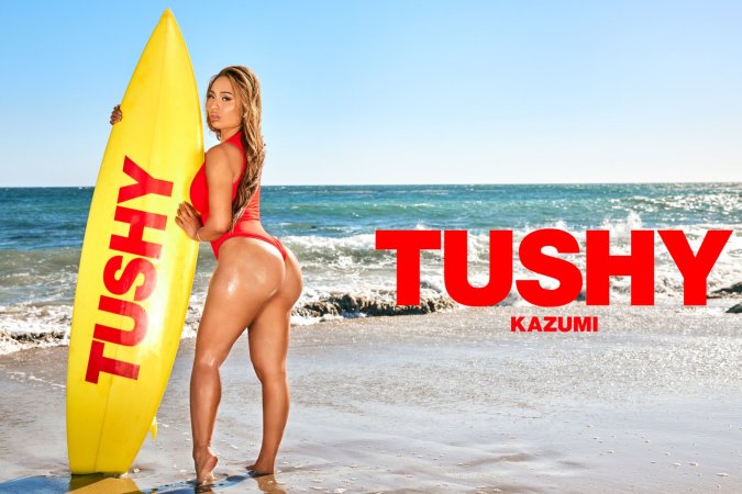 Kazumi ride of bliss after surfing, eager to feel each throbbing pulse — Kazumi & Alberto Blanco #1
